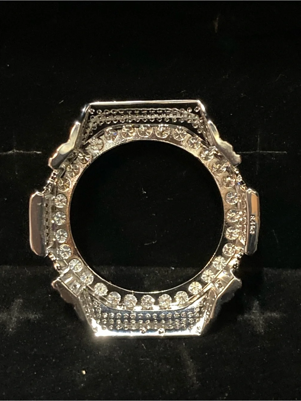✨ Moissanite G-Shock Upgrade Bezel 💎 GRA Certificate Included ✨